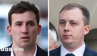 Split picture showing the faces of Christopher Cash and Christopher Berry.