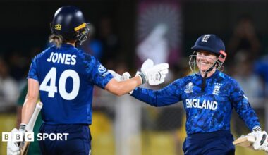 BBC Sport microphone and phone