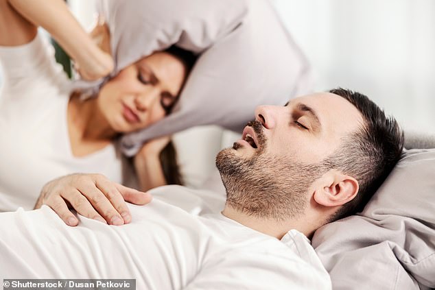 Snoring is set to dramatically rise in the UK because we are getting fatter, according to the study
