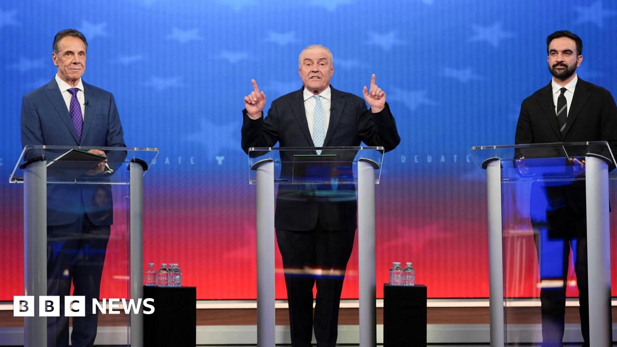 Mamdani debates Cuomo in NYC mayoral race