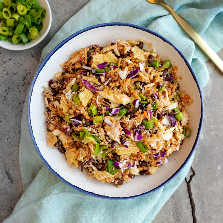 BBQ Chicken Quinoa Salad from Start TODAY app
