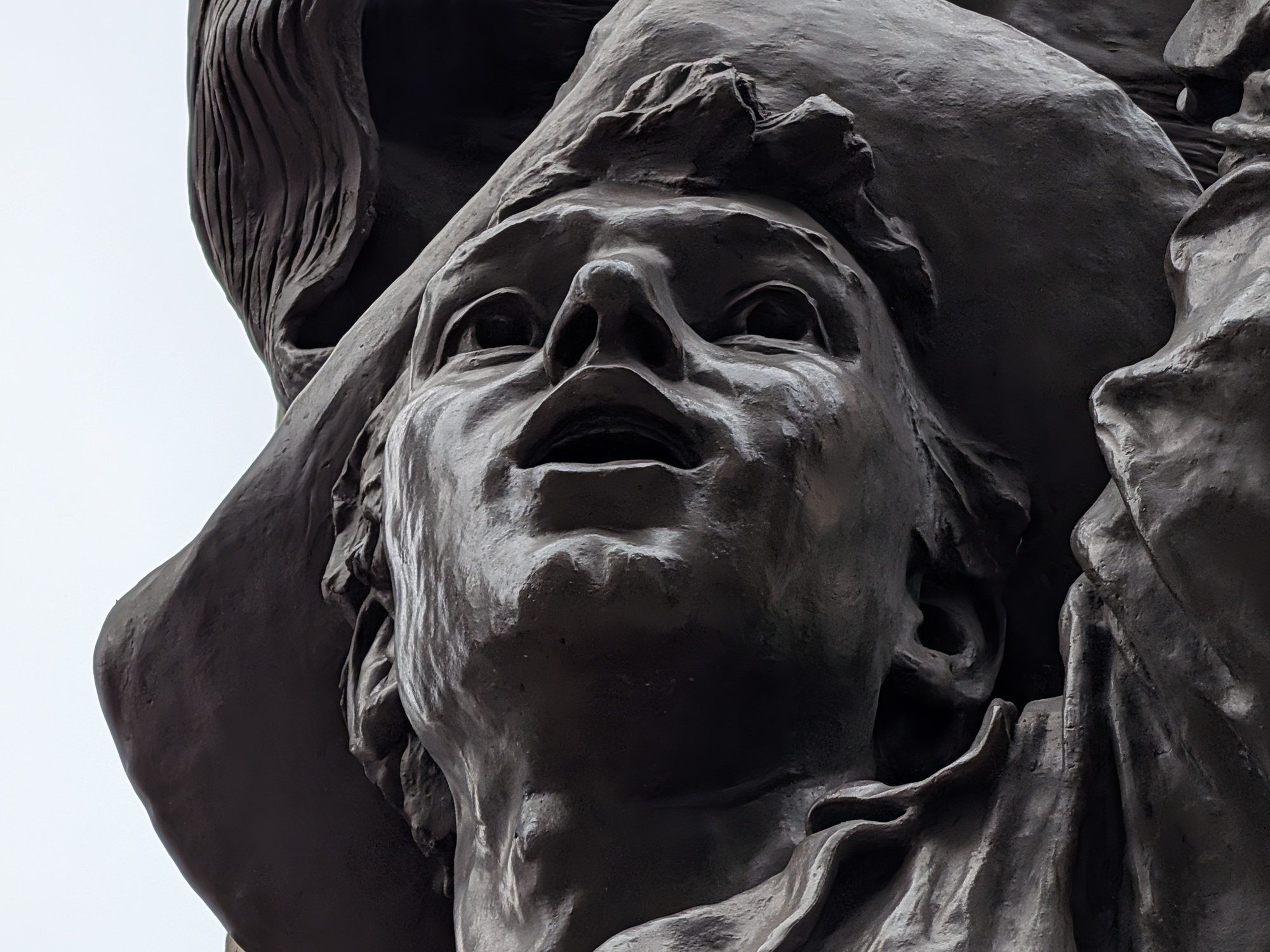 Admission Day statue by Pixel 10 Pro