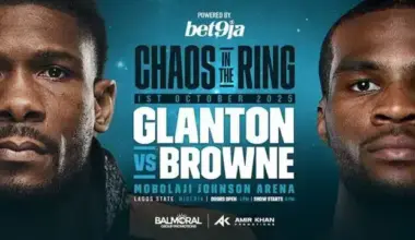 Image: Boxing Results: Glanton Rocks Lagos - Browne Quits After Six