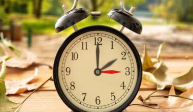 Reminder: The clocks turned back by an hour in Europe on the weekend