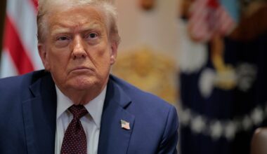 President Donald Trump attends a Cabinet Meeting at the White. House on Aug. 26, 2025. (Chip Somodevilla/Getty Images)
