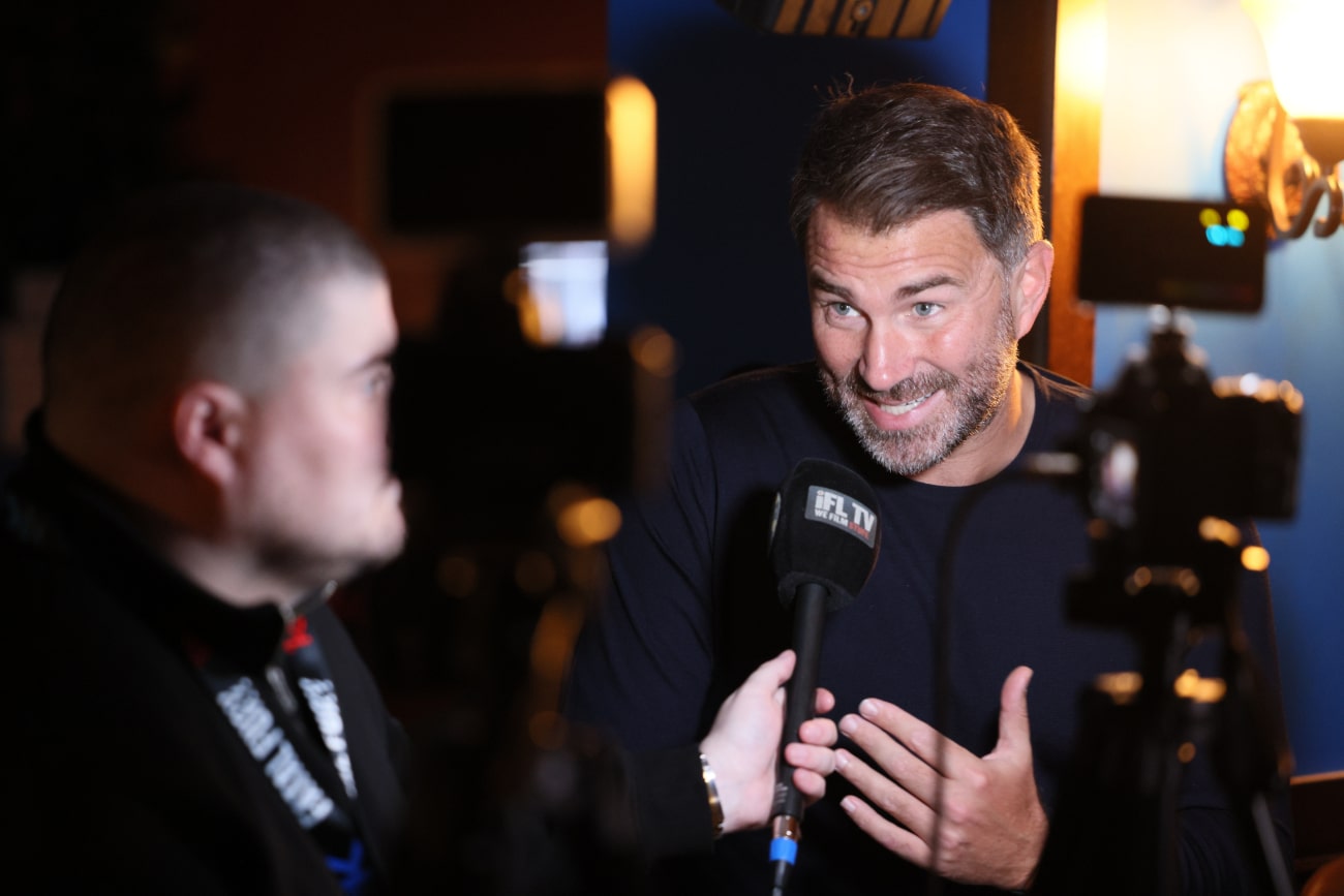 Image: Eddie Hearn Dismisses Dana White’s Zuffa Boxing League, Says Fans Won’t Watch “Mickey Mouse” Belts