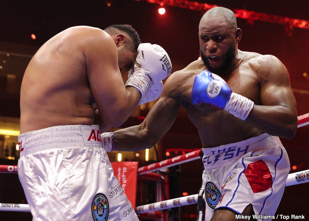 Image: Frank Sanchez Predicts “Explosive” War with Daniel Dubois in IBF Heavyweight Title Eliminator — Fight Ordered for Usyk Mandatory