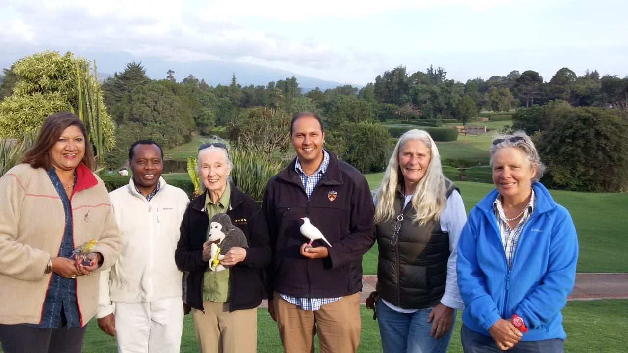 ‘There was an aura about her’: Goodall, Alpana Patel and Dino Martins