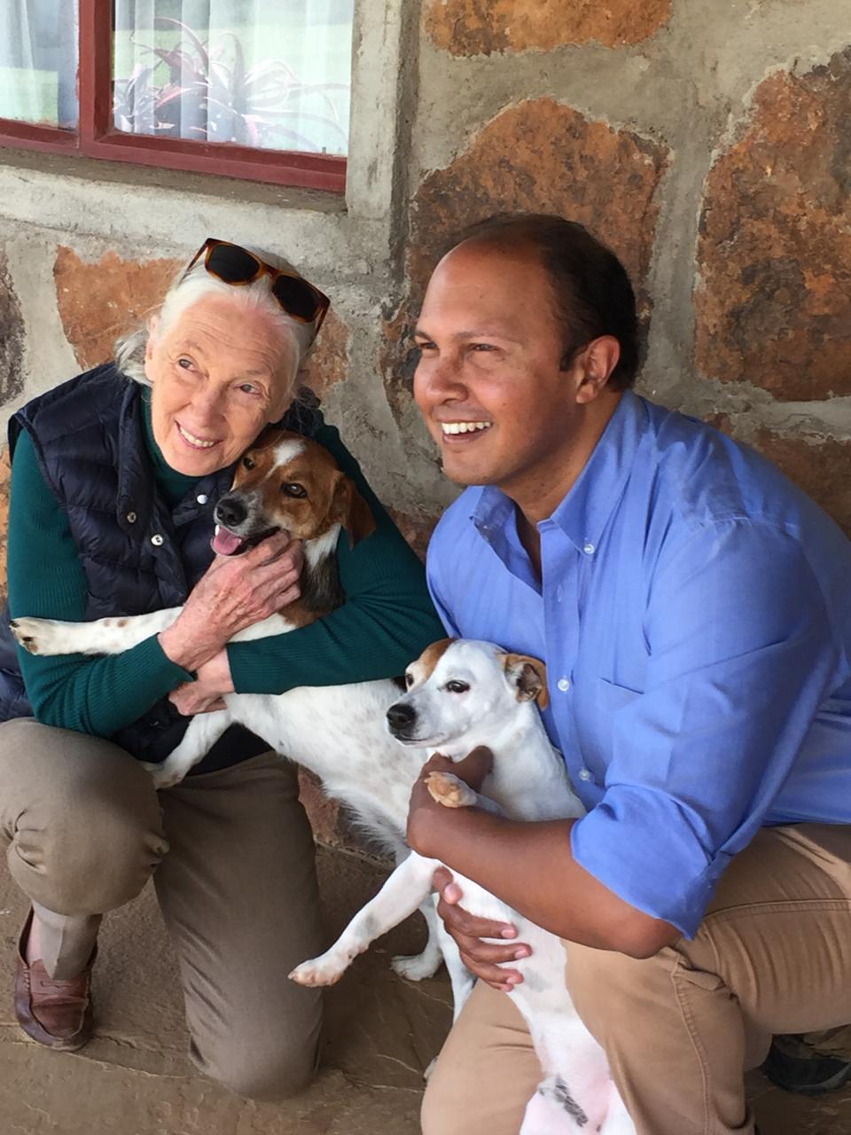 ‘Baboons knew not to mess with her’: Goodall and Dino Martins