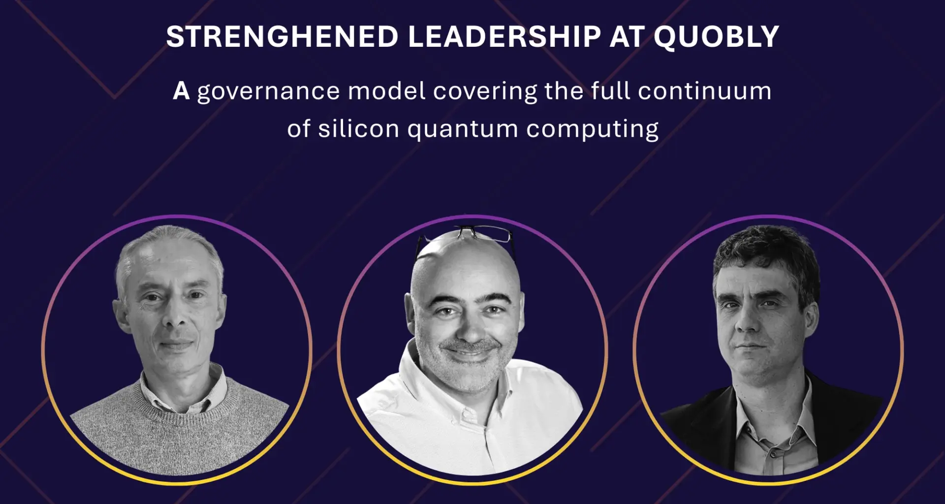 Quobly reinforces its leadership with a holistic governance model for silicon quantum computing