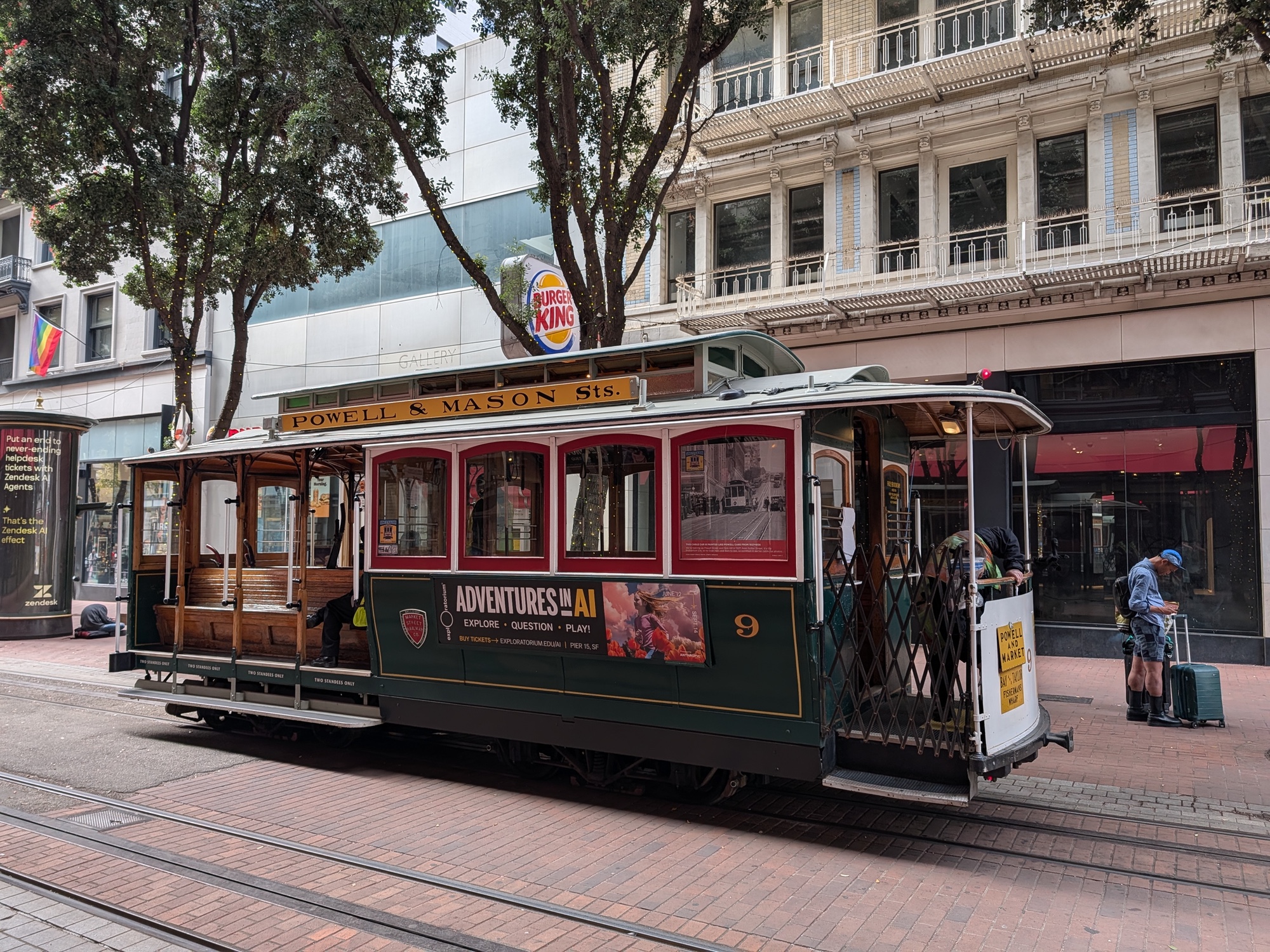 Cable car shot by Pixel 10 Pro
