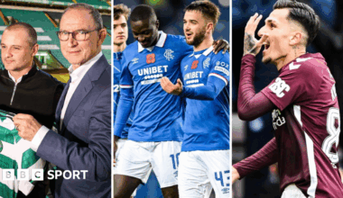 Shaun Maloney, Martin O'Neill, Mohamed Diomande, Nicolas Raskin, and Alexandros Kyziridis