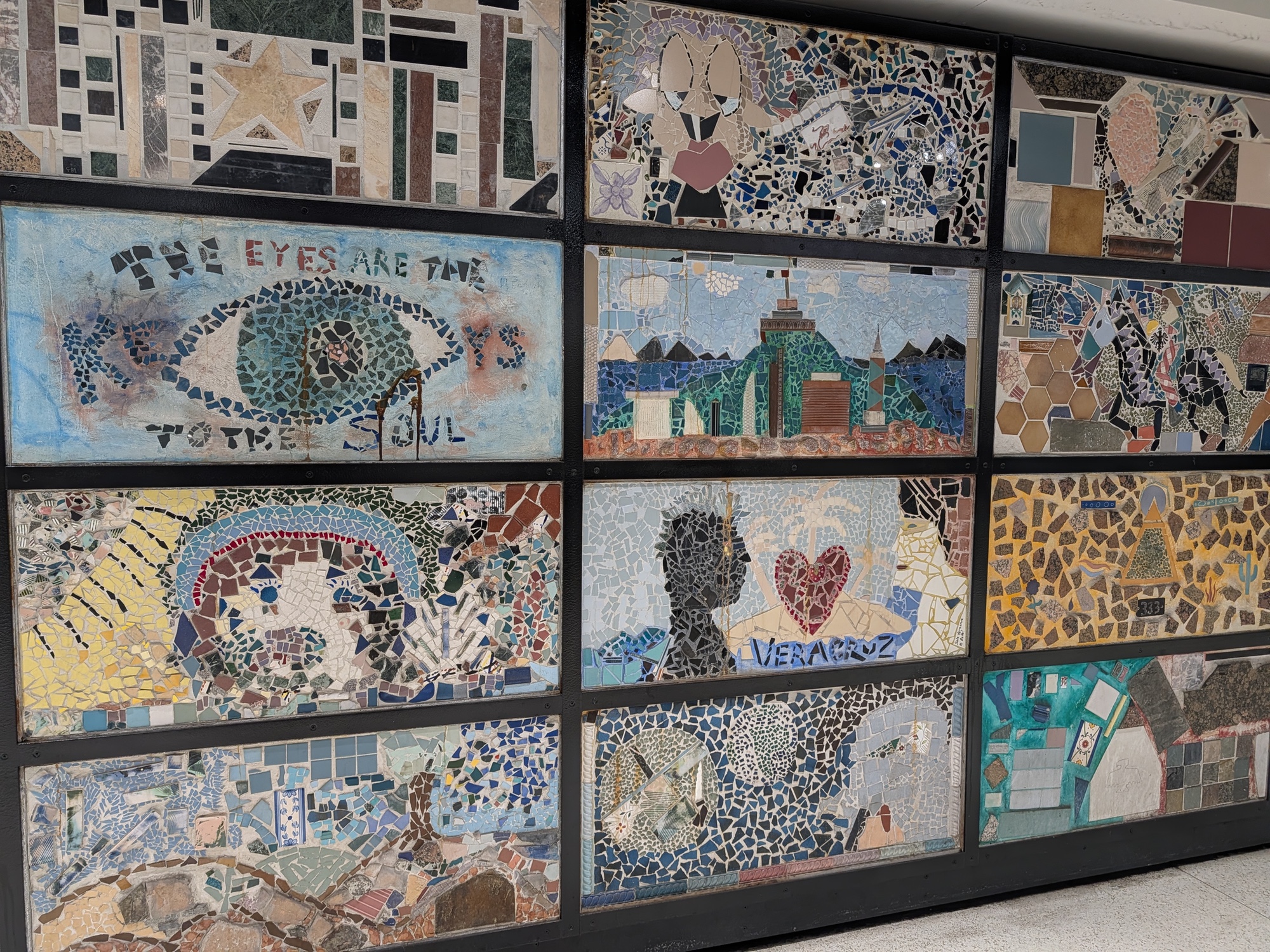 Tile Mural shot by Pixel 10 Pro