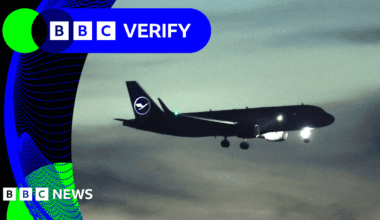 BBC Verify Live: Looking into latest reported drone activity after Munich flights disrupted
