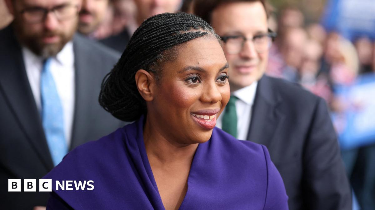 Conservative Party Leader Kemi Badenoch arriving at the Conservative Party conference, in Manchester