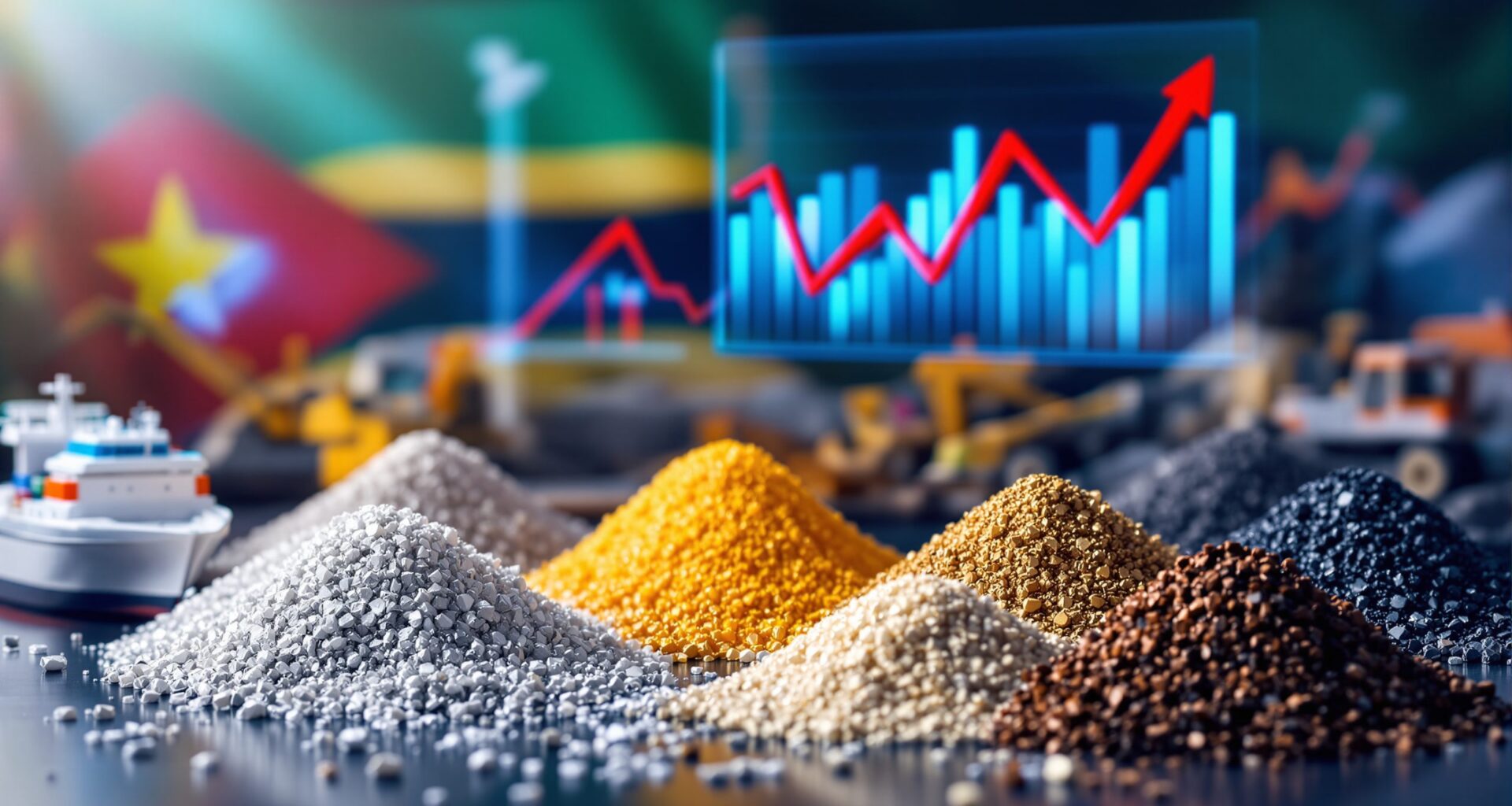 Kenmare Resources mineral sands with demand chart.