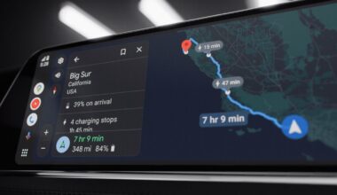 Google's Android Auto announcements for CES 2024.