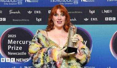 Mercury Prize 2025: Watch iconic awards ceremony with performances from nominees Sam Fender and Pulp