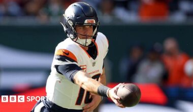 NFL: Broncos v Jets in London plus scores, results, team news, radio & updates from week six fixtures