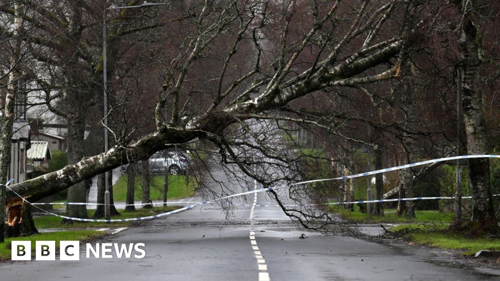 Storm Amy upgraded to amber warning