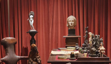 Contemporary art exhibition vanishes within Freud’s antique-filled museum