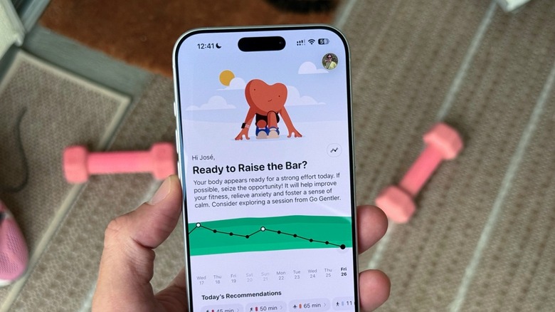 Gentler Streak updated app on iPhone 17 Pro Max