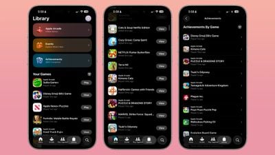 ios 26 games app library