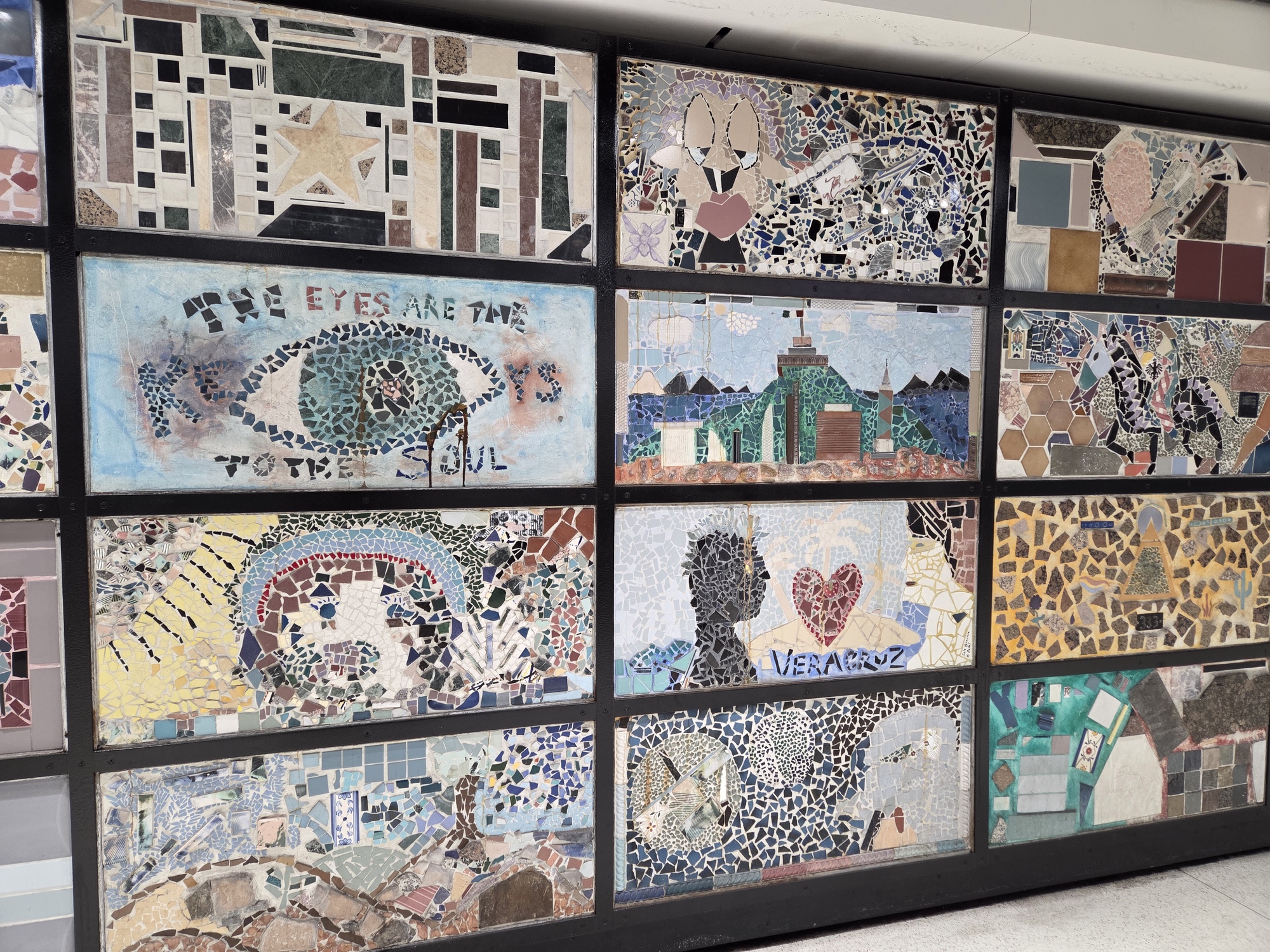 Tile Mural shot by Galaxy S25 Plus