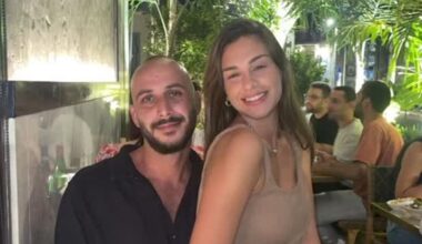 Roei Shalev with his girlfriend Mapal Adam, who was killed on 7 October 2023. Pic: Instagram/@roeishalev