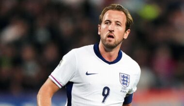 England's Harry Kane during the 2026 FIFA World Cup Qualifying, Group K match against Serbia at Rajko Mitic Stadium, Belgrade
