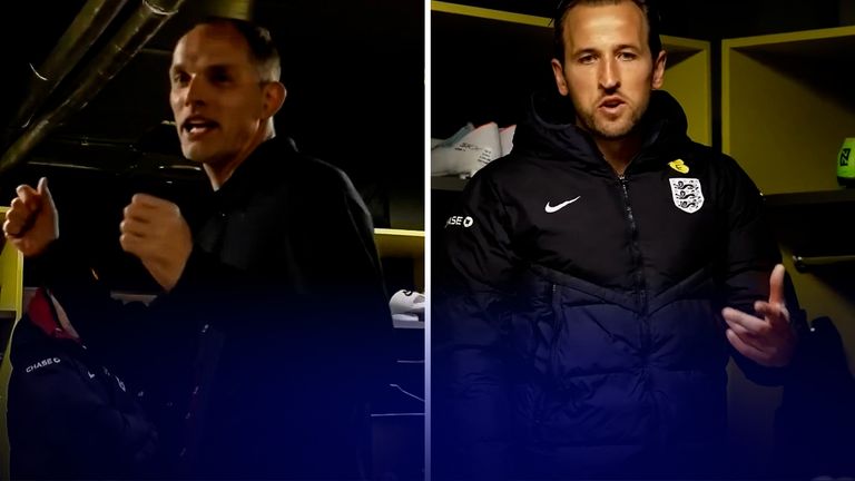 Thomas Tuchel and Harry Kane
