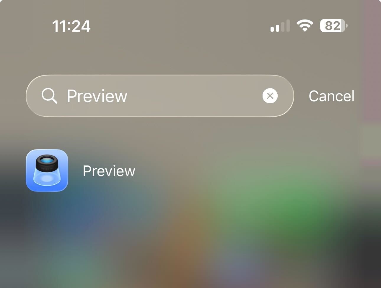 The Preview app icon