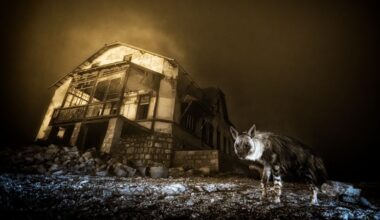 Wildlife Photographer of the Year: Ghostly shot of hyena wins top award