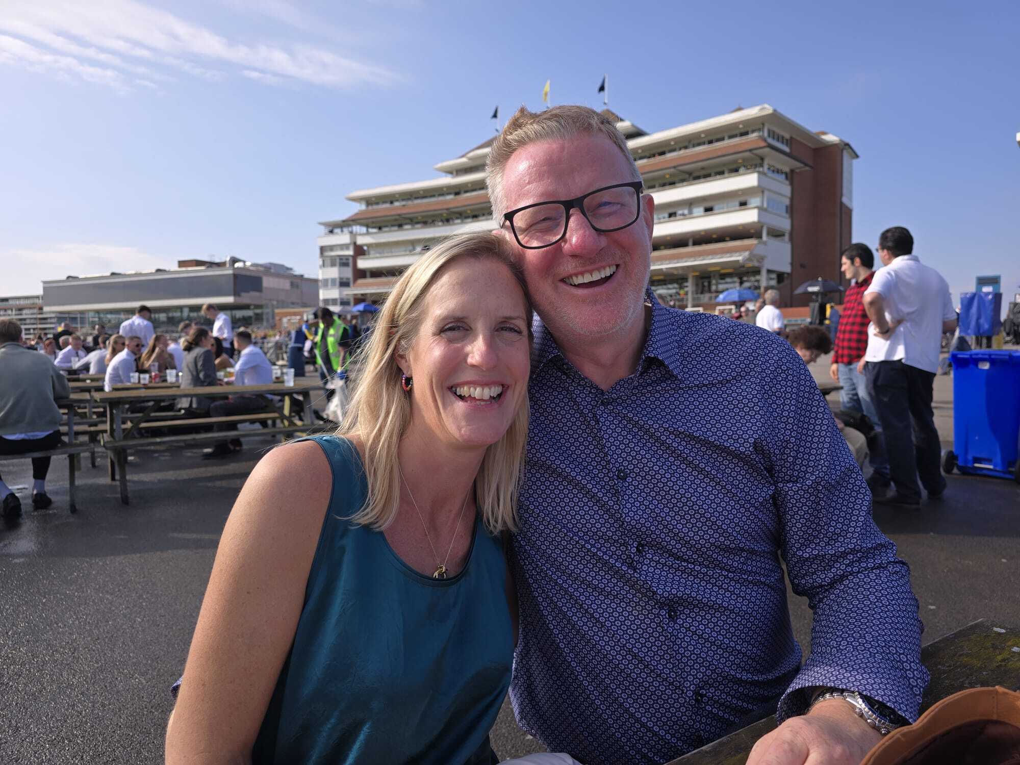 Richard and Clare Stacey, 57 and 47, from Newbury, Berkshire.
