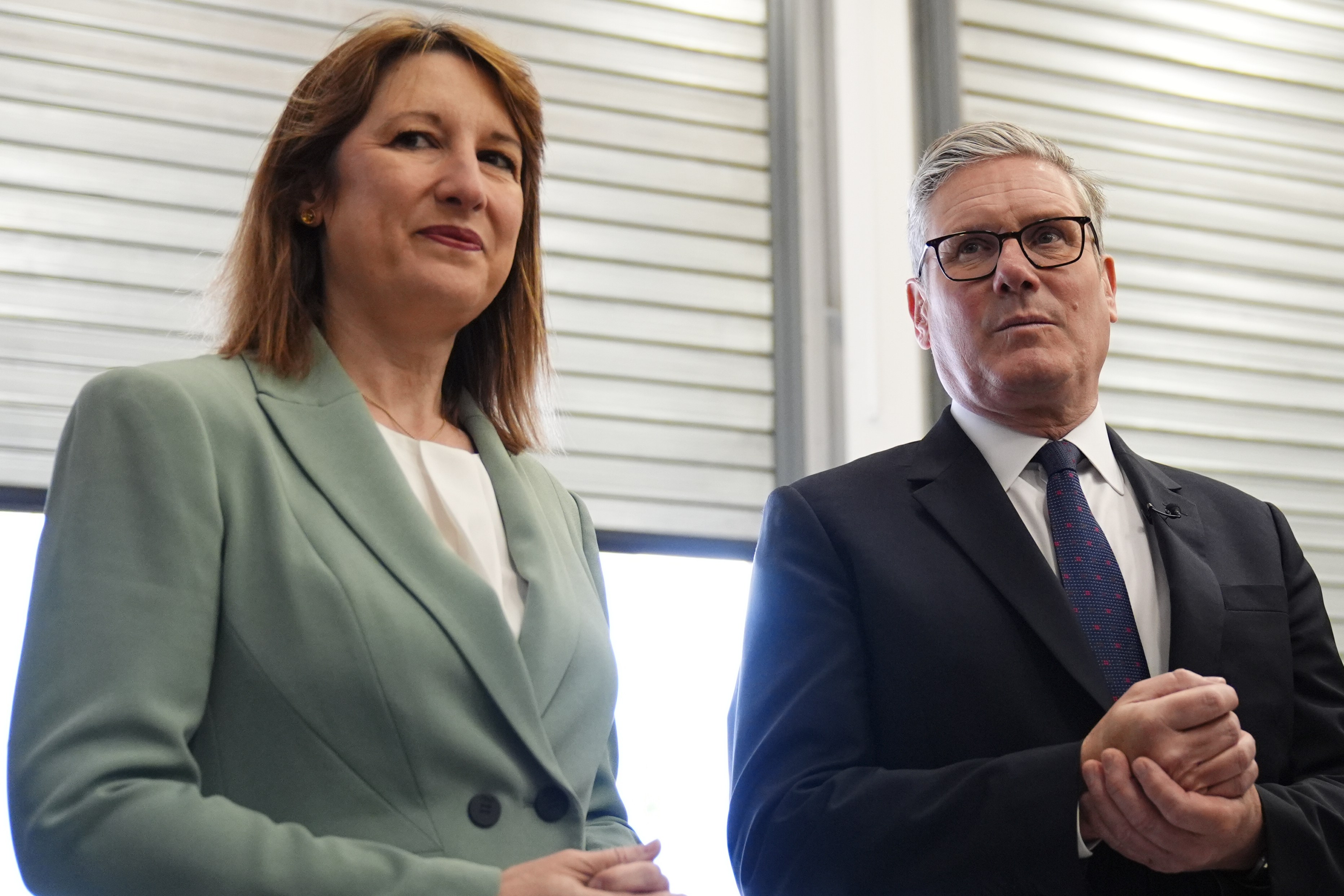 Prime Minister Sir Keir Starmer and Chancellor of the Exchequer Rachel Reeves at Horiba Mira in Nuneaton.
