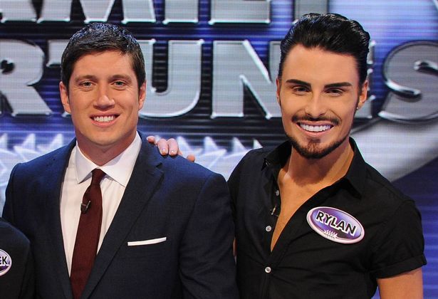 Vernon Kay and Rylan Clark