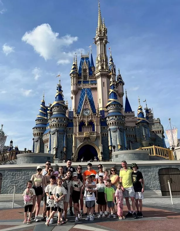 She previously got hit with one whilst taking her children to Florida