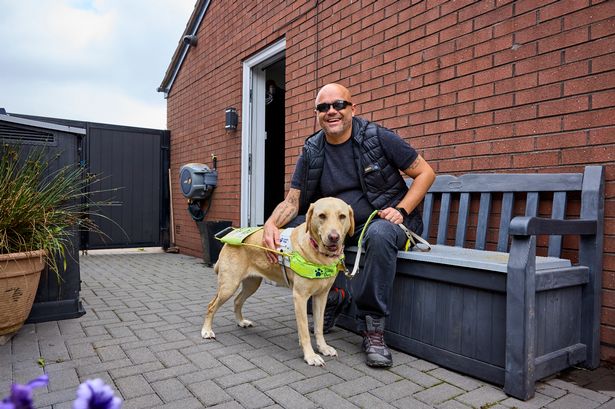 When Wayne lost his sight aged 28, due to diabetes, it was a total shock