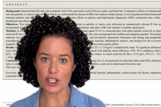 Professor Sarah Berry, chief scientist at healthy eating App Zoe has published new research into spreads