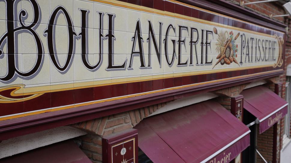 French boulangerie cafe