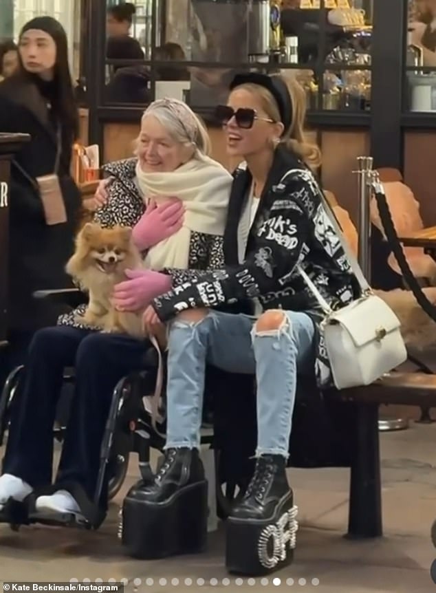 The two-time Critics Choice Award nominee gushed of him 'pulling focus' on her late mother Judy Loe's cancer operation: 'I got very involved in this because I really needed a distraction. Everything was so horrible'