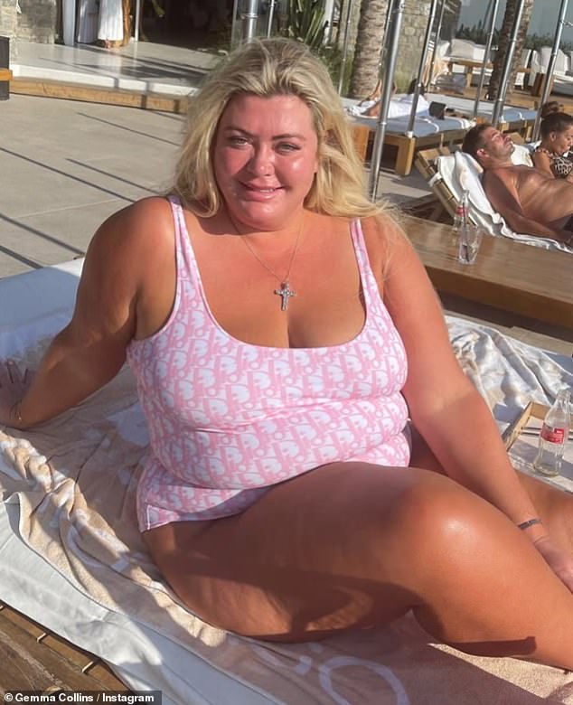 The English businesswoman revealed earlier this year that she achieved the results in just three months after she started using Mounjaro injections (Seen last year)