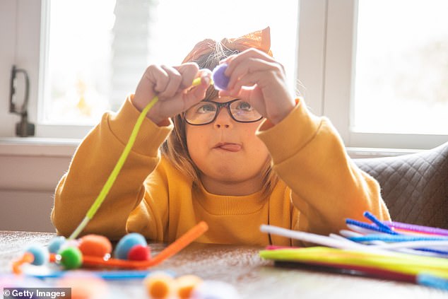 Autism experts told the Daily Mail that while leucovorin is safe and effective, it is not a cure for autism, and children with the condition typically need additional therapies (stock image)