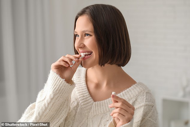 Today, the global chewing gum market is valued in the billions of dollars, with a projected value of $27billion by 2031 (Stock image)