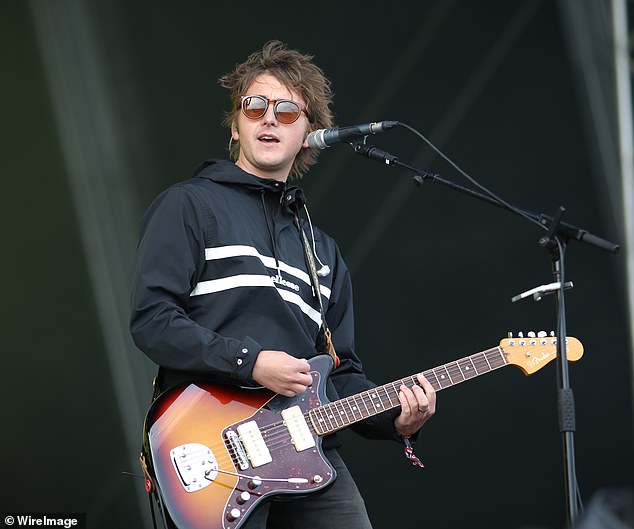 The Sherlocks wrote: 'We're gutted to say this weekend's shows are also postponed. Kiaran's still recovering and wants to make sure his voice is back to 100%'