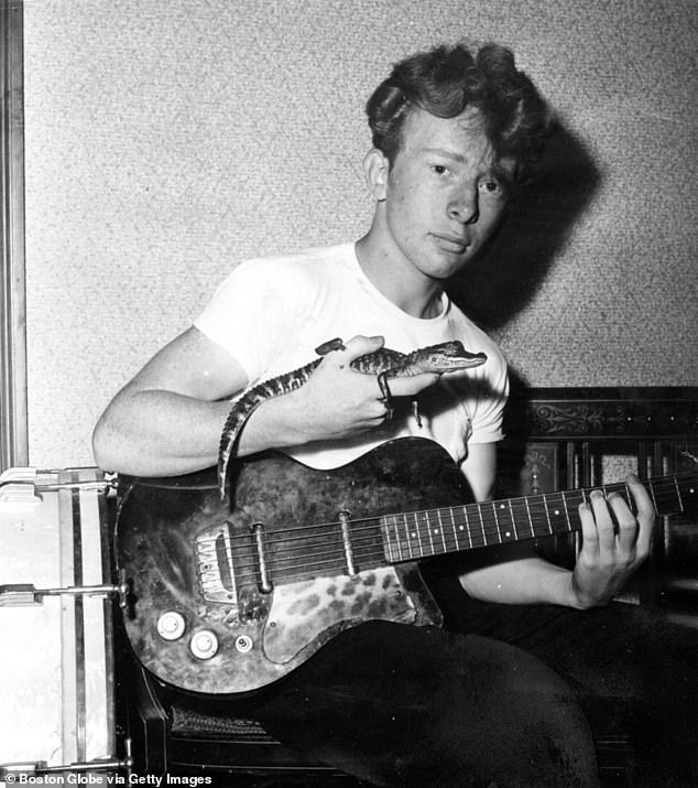 Myles Connor (seen aged 17) was a budding rock star who became one of the most prolific art thieves in history