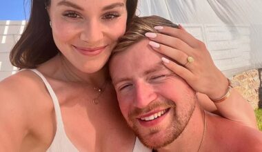 Holly Ramsay and fiancé Adam Peaty are caught in a bitter family feud after the Olympian banned his mother from their wedding