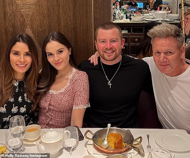 A source close to the Peatys said they believed the 'heartbreaking' rift had been developing between the swimming star and his mother ever since he began dating Holly