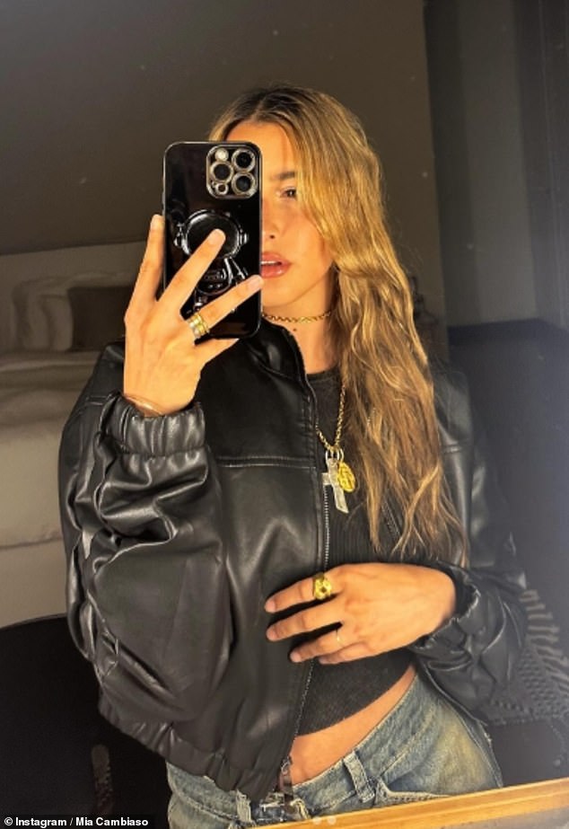 With her model looks, it'll come as no surprise that Mia, 23, is a brand ambassador for Krono Polo, a brand that specialises in high-end equipment and clothing for polo