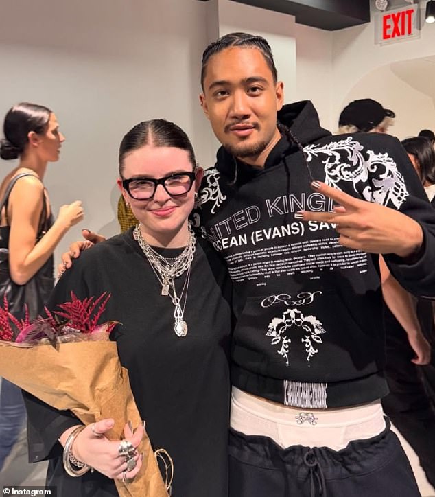 Last year she started her eponymous label and her designs have already graced the covers of Schon and V magazines and been worn by the likes of supermodel Linda Evangelista